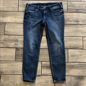 Silver Jeans Women's Dark Blue Skinny Jeans